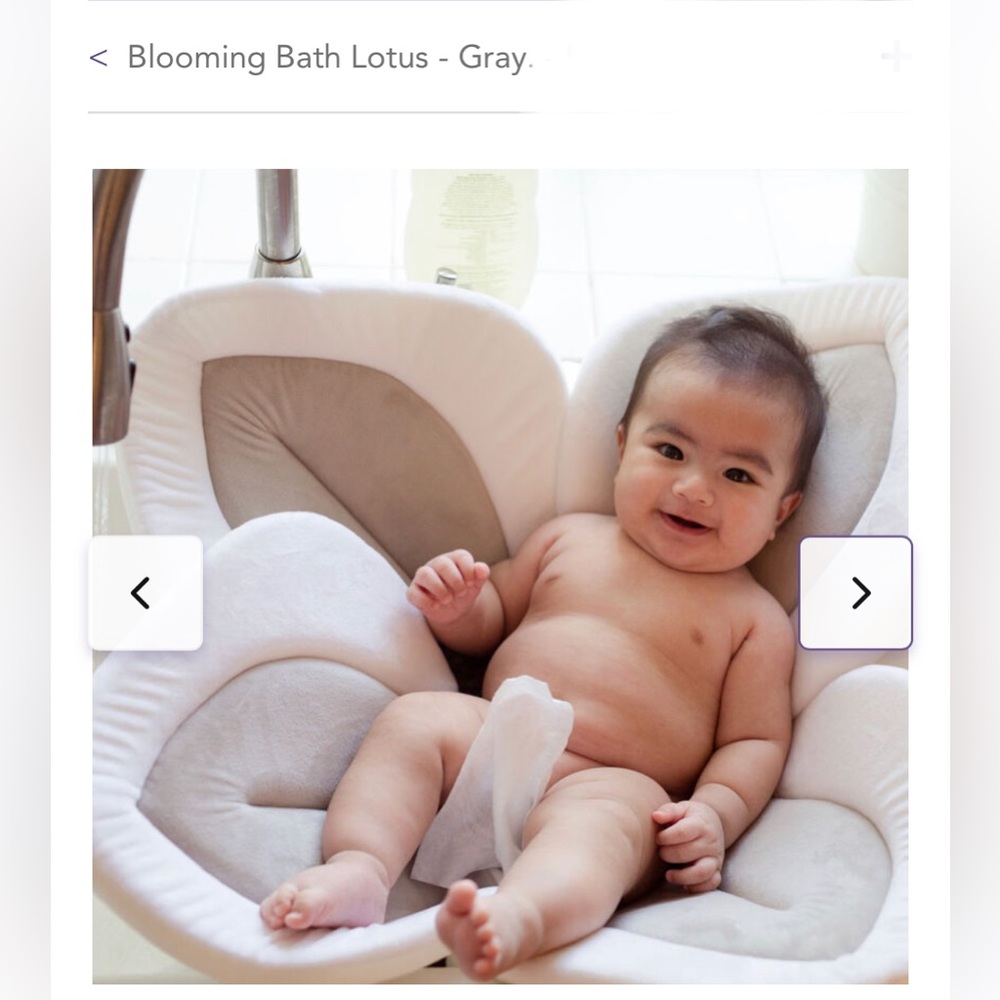 BLOOMING BABY lotus flowers sink insert and bath matt
